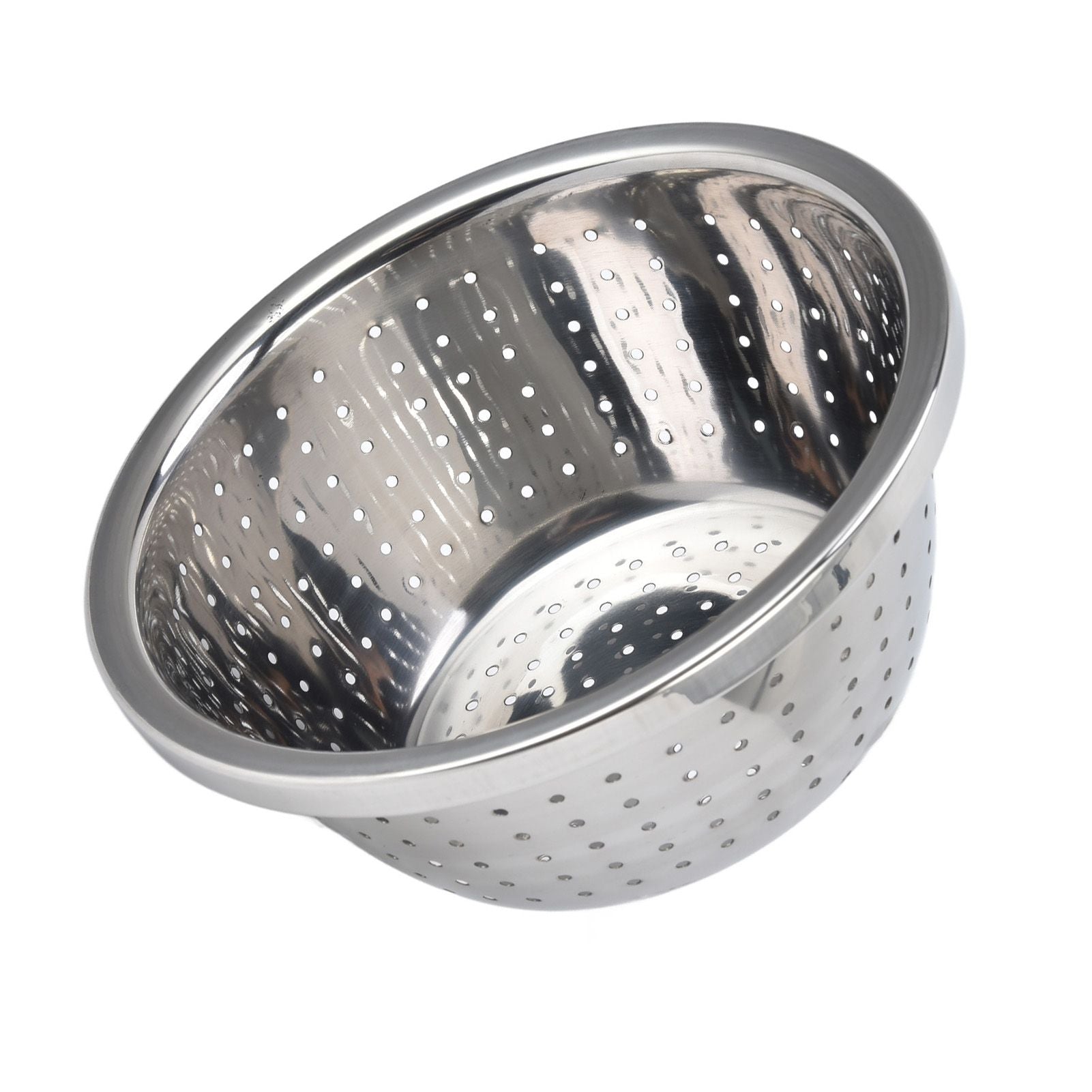 Vegetable Washing Basket Rustproof Multifunction Stainless Steel Colander for Kitchen Household Silver18cm V1294-YM0523-3118220035711