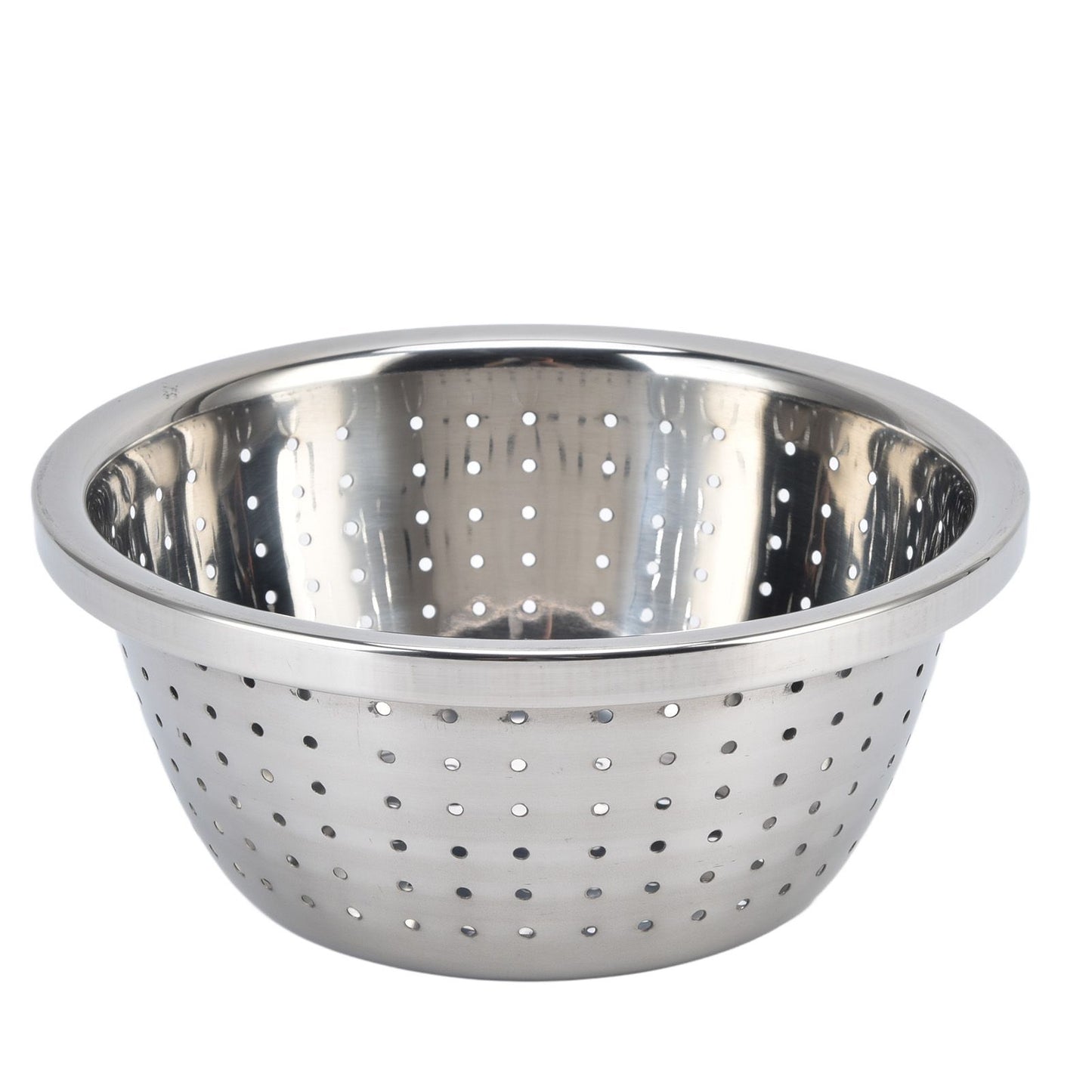 Vegetable Washing Basket Rustproof Multifunction Stainless Steel Colander for Kitchen Household Silver18cm V1294-YM0523-3118220035711