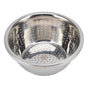 Vegetable Washing Basket Rustproof Multifunction Stainless Steel Colander for Kitchen Household Silver22cm V1294-YM0523-3118220035713