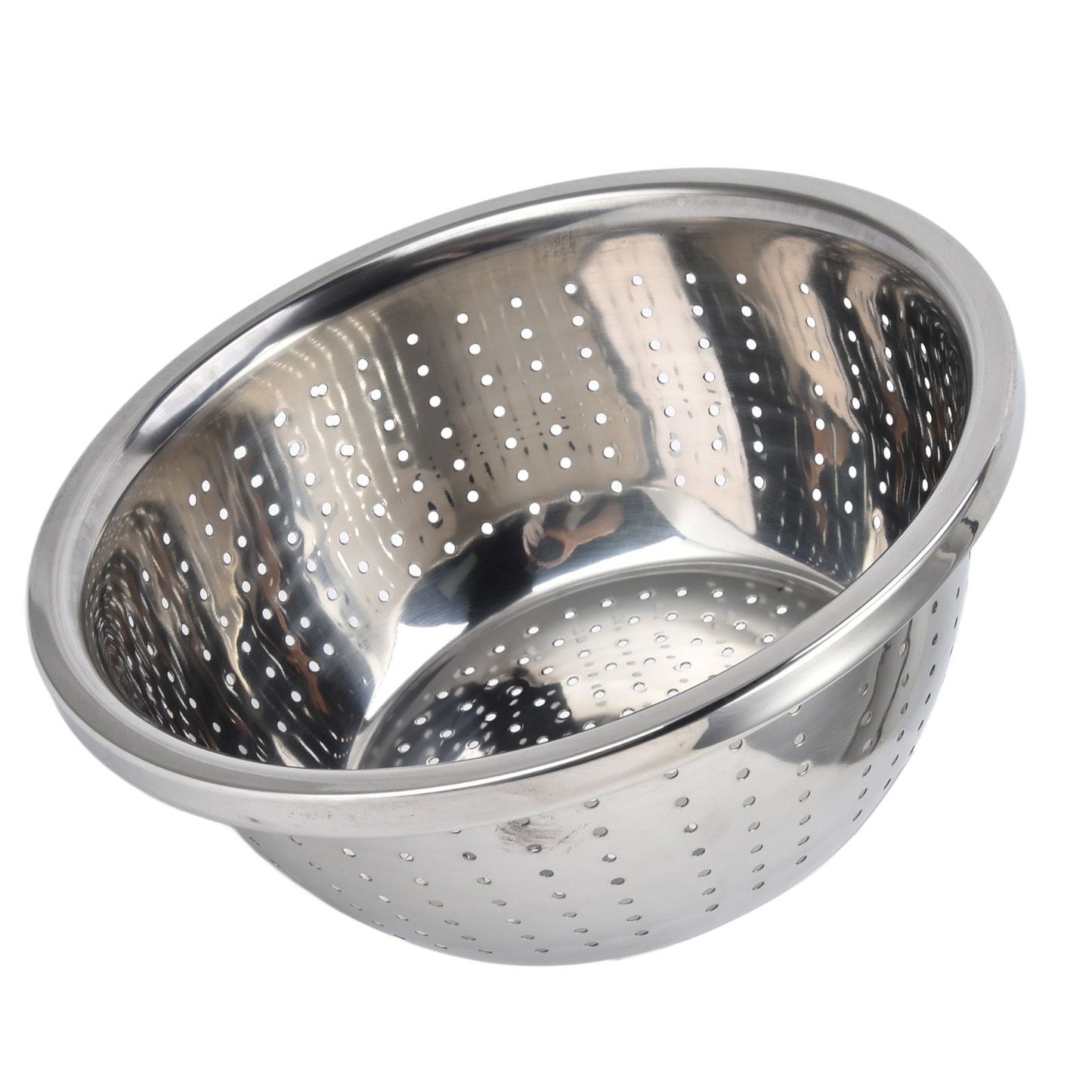 Vegetable Washing Basket Rustproof Multifunction Stainless Steel Colander for Kitchen Household Silver22cm V1294-YM0523-3118220035713