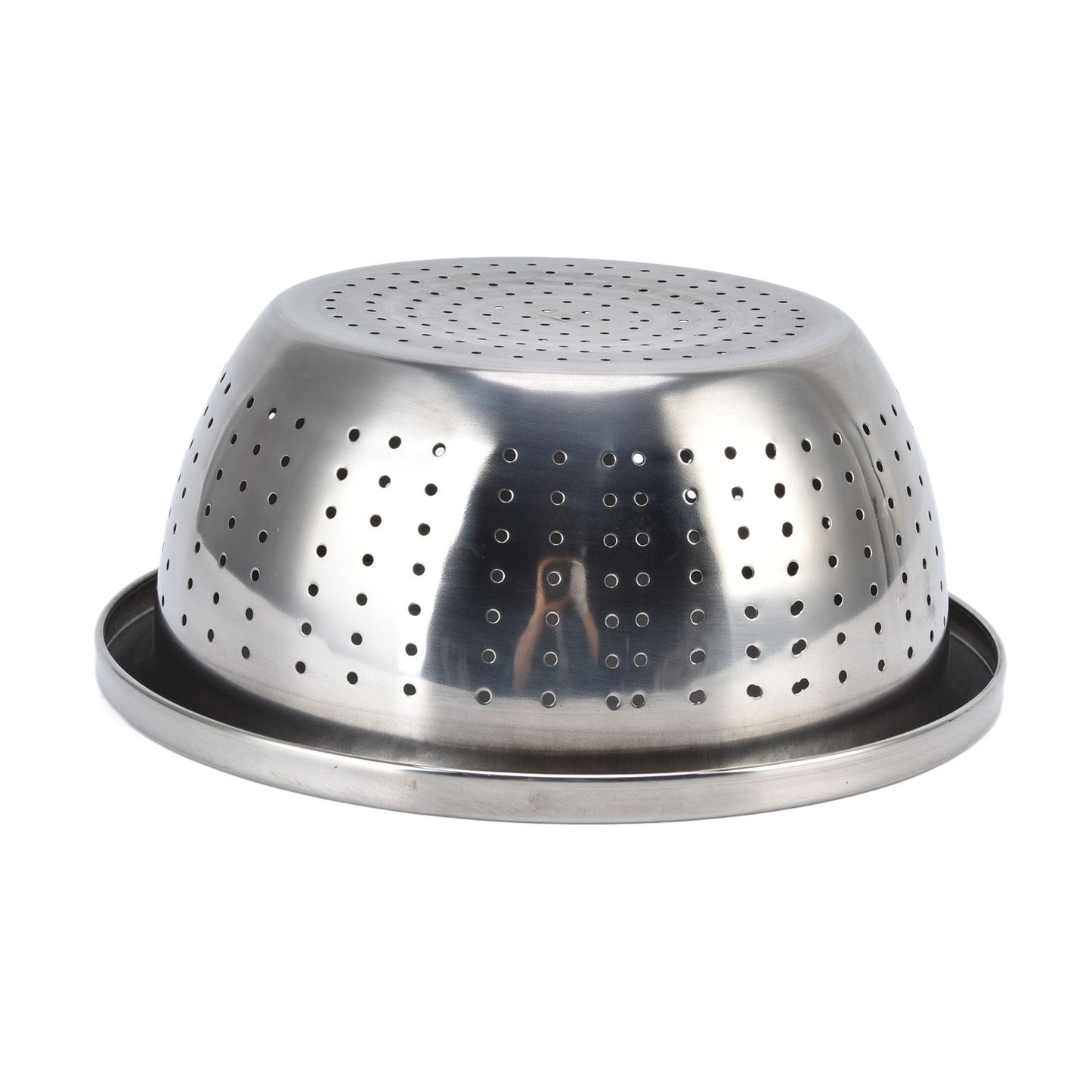 Vegetable Washing Basket Rustproof Multifunction Stainless Steel Colander for Kitchen Household Silver22cm V1294-YM0523-3118220035713