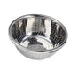 Vegetable Washing Basket Rustproof Multifunction Stainless Steel Colander for Kitchen Household Silver24cm V1294-YM0523-3118220035714