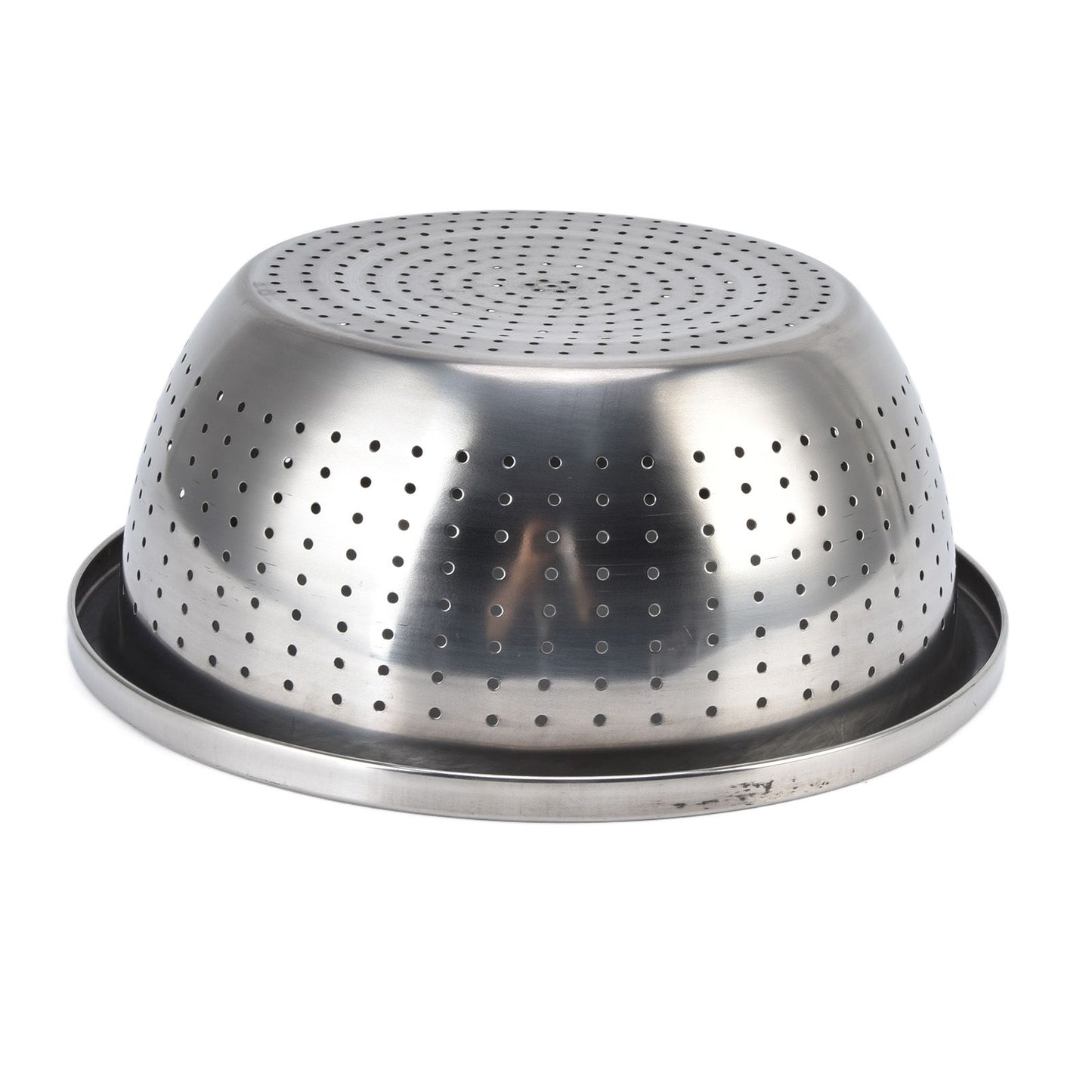Vegetable Washing Basket Rustproof Multifunction Stainless Steel Colander for Kitchen Household Silver26cm V1294-YM0523-3118220035715
