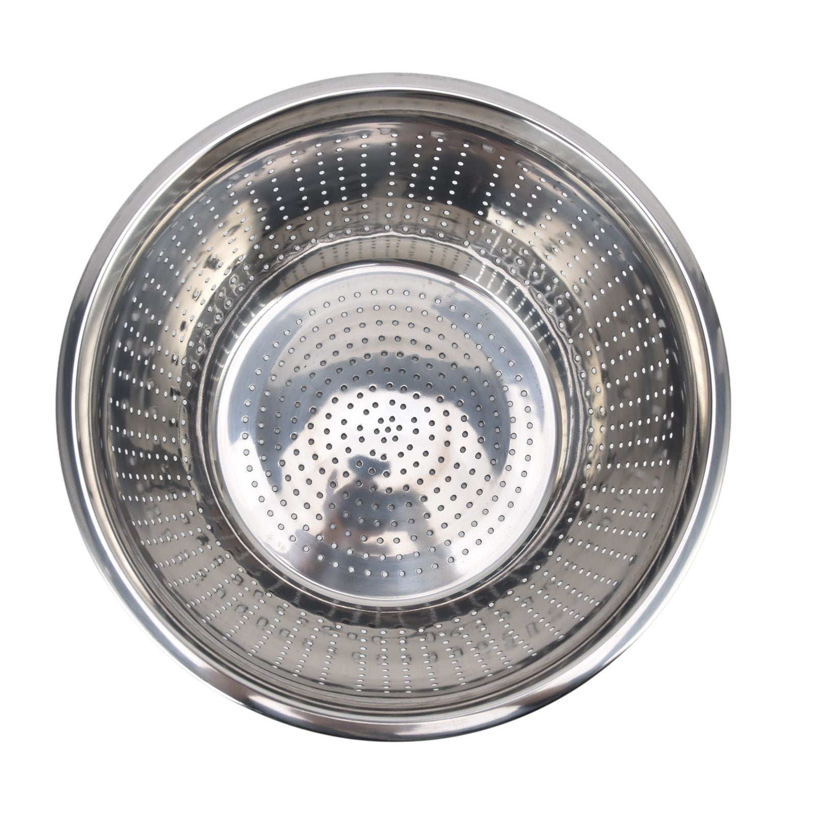 Vegetable Washing Basket Rustproof Multifunction Stainless Steel Colander for Kitchen Household Silver28cm V1294-YM0523-3118220035716