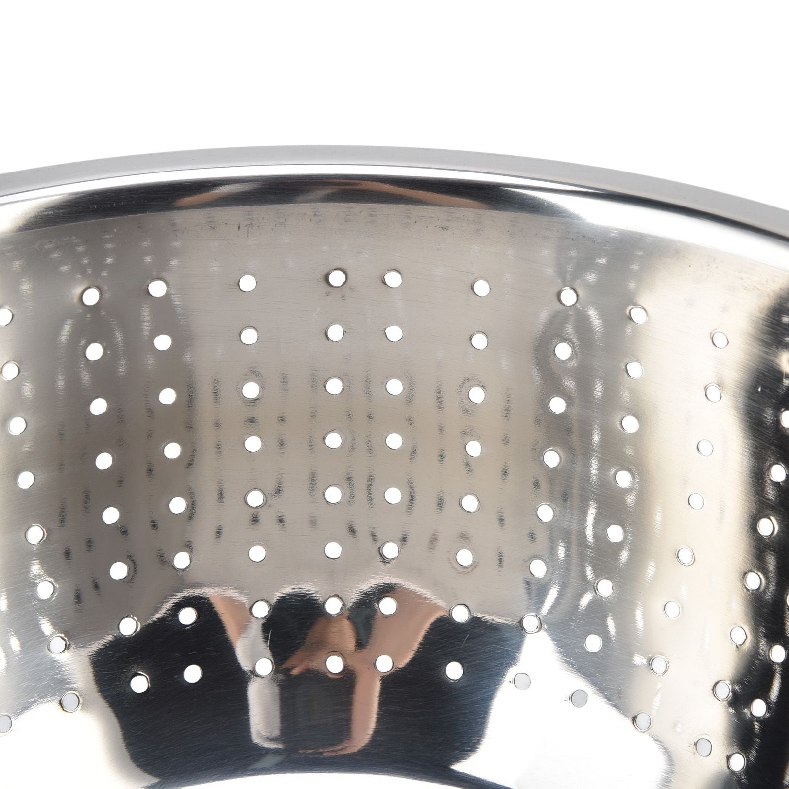 Vegetable Washing Basket Rustproof Multifunction Stainless Steel Colander for Kitchen Household Silver28cm V1294-YM0523-3118220035716