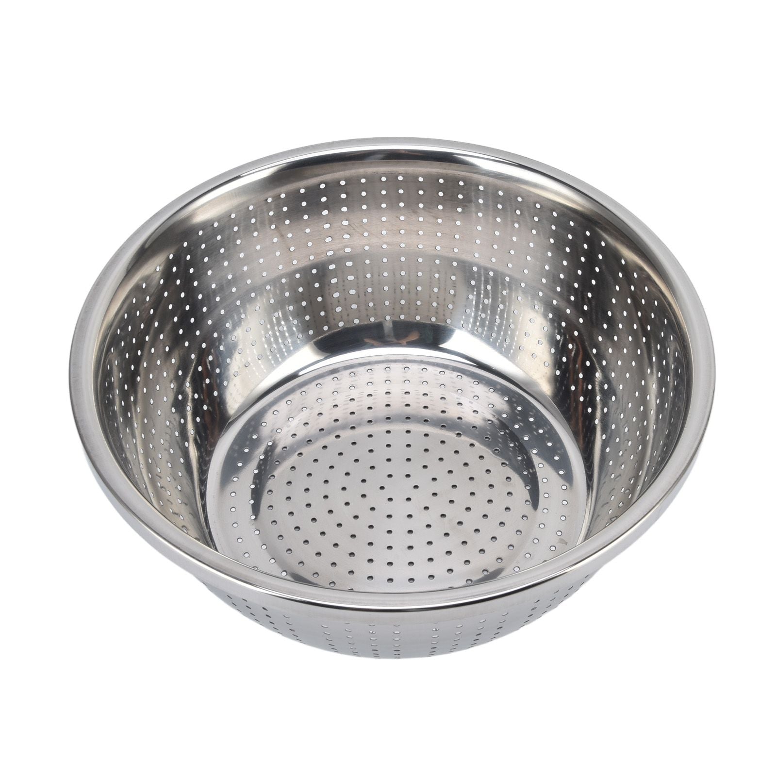 Vegetable Washing Basket Rustproof Multifunction Stainless Steel Colander for Kitchen Household Silver30cm V1294-YM0523-3118220035717