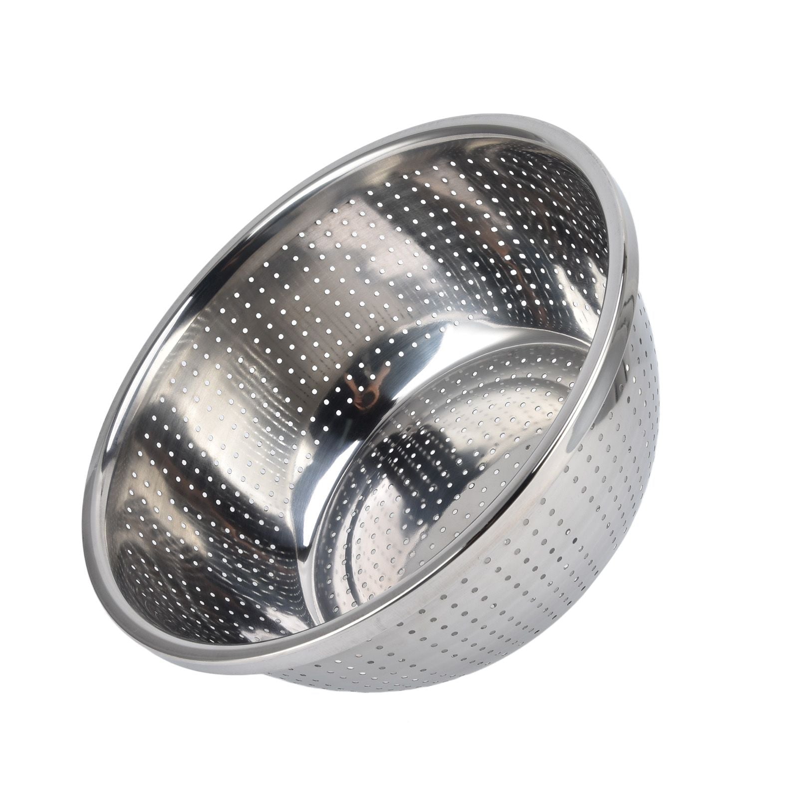 Vegetable Washing Basket Rustproof Multifunction Stainless Steel Colander for Kitchen Household Silver30cm V1294-YM0523-3118220035717