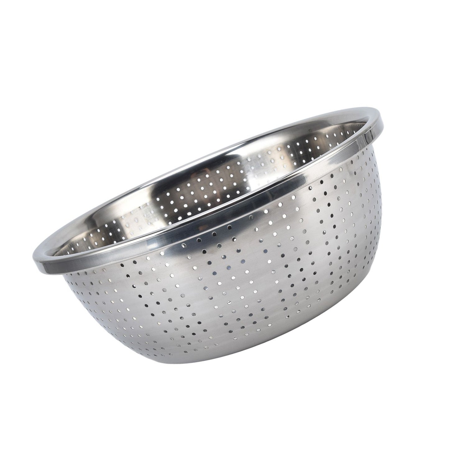 Vegetable Washing Basket Rustproof Multifunction Stainless Steel Colander for Kitchen Household Silver30cm V1294-YM0523-3118220035717