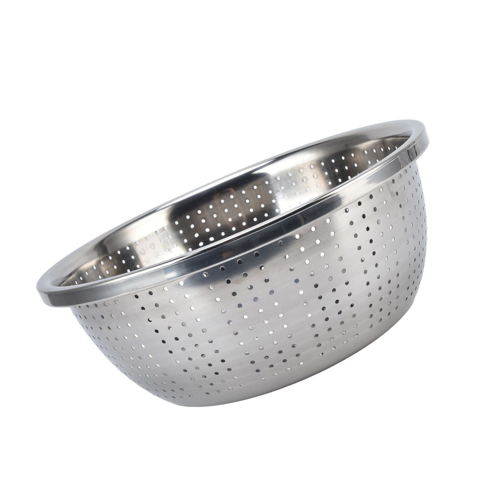 Vegetable Washing Basket Rustproof Multifunction Stainless Steel Colander for Kitchen Household Silver30cm V1294-YM0523-3118220035717