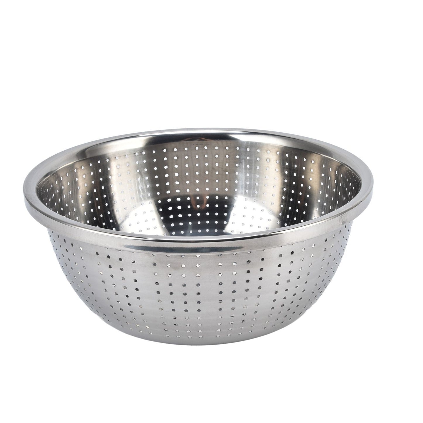 Vegetable Washing Basket Rustproof Multifunction Stainless Steel Colander for Kitchen Household Silver30cm V1294-YM0523-3118220035717