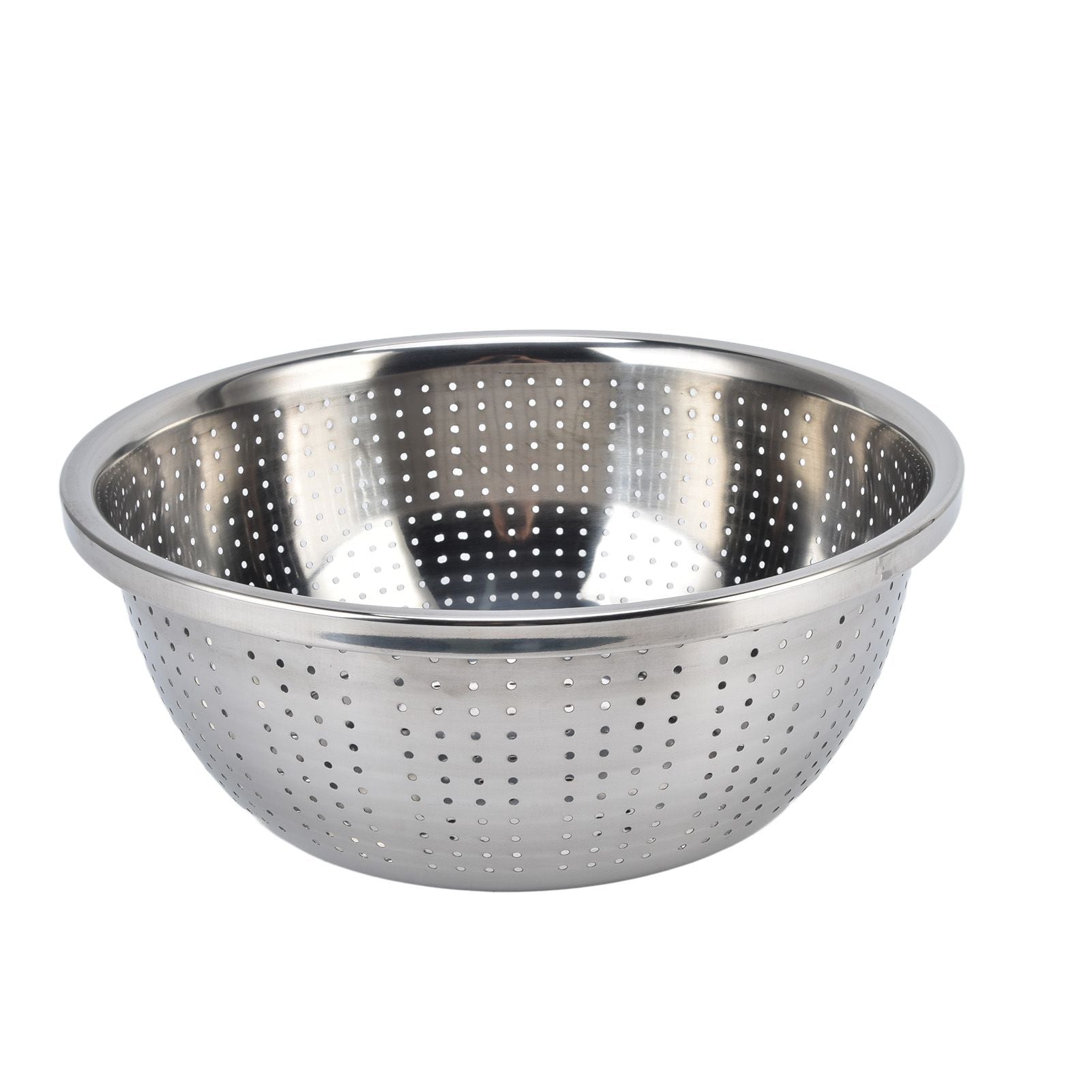 Vegetable Washing Basket Rustproof Multifunction Stainless Steel Colander for Kitchen Household Silver30cm V1294-YM0523-3118220035717