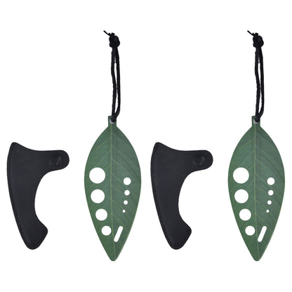 Herb Stripper Multifunctional 9 Holes Stainless Steel Vegetable Leaf Remover with Protective Holder V1294-YM0523-3118220036211