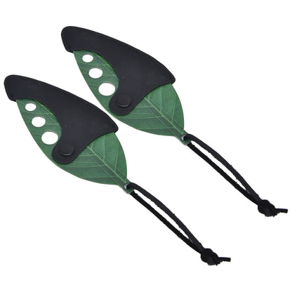 Herb Stripper Multifunctional 9 Holes Stainless Steel Vegetable Leaf Remover with Protective Holder V1294-YM0523-3118220036211