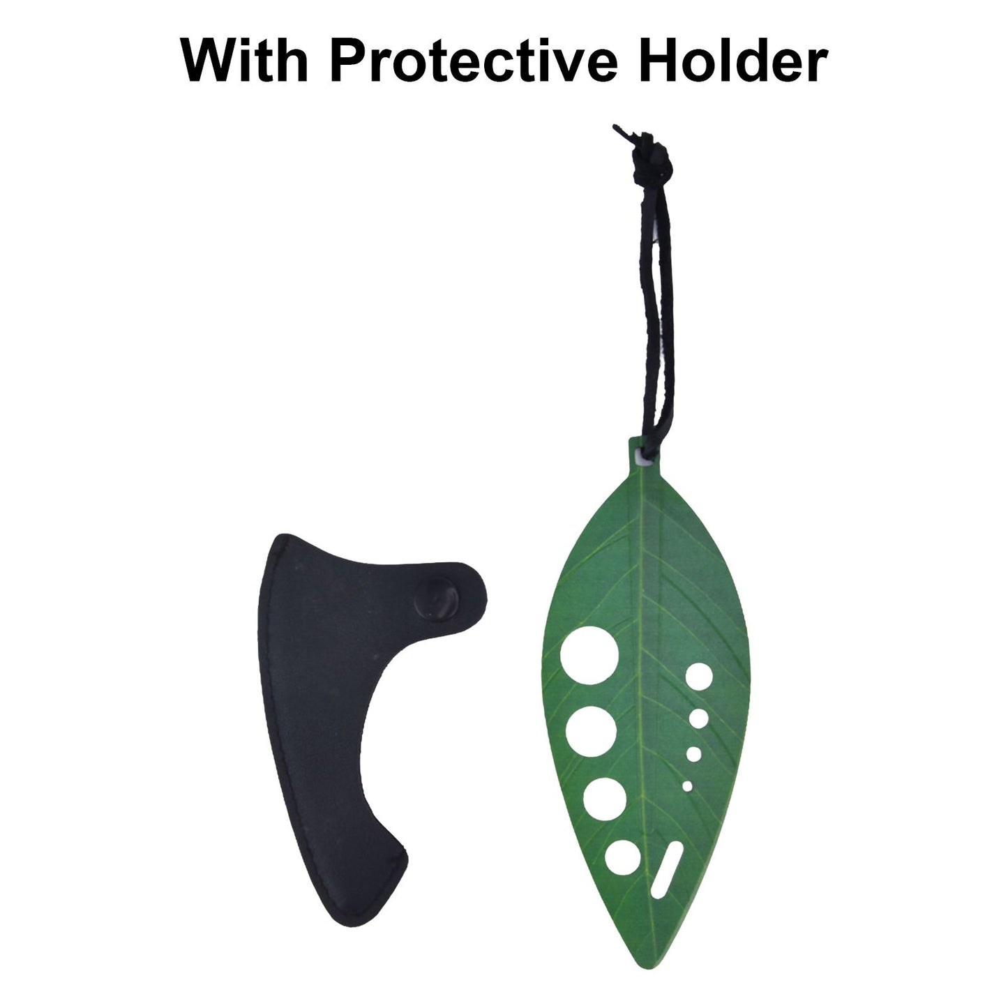 Herb Stripper Multifunctional 9 Holes Stainless Steel Vegetable Leaf Remover with Protective Holder V1294-YM0523-3118220036211