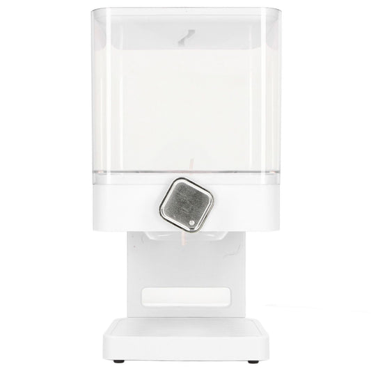 Cereal Dispenser 17.5oz Capacity Single Grid Grain Dispenser Transparent Plastic Food Dispenser for All Kinds V1294-YM0523-3118220037911