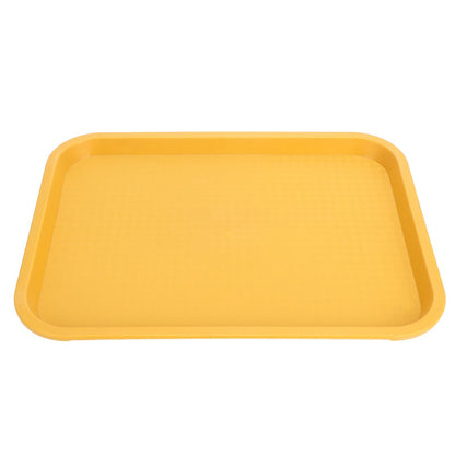 Fast Food Tray PP Rectangular Thick Slip Resistant Multi Purpose Food Service Tray for Restaurant V1294-YM0523-3118220038111