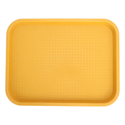 Fast Food Tray PP Rectangular Thick Slip Resistant Multi Purpose Food Service Tray for Restaurant V1294-YM0523-3118220038111