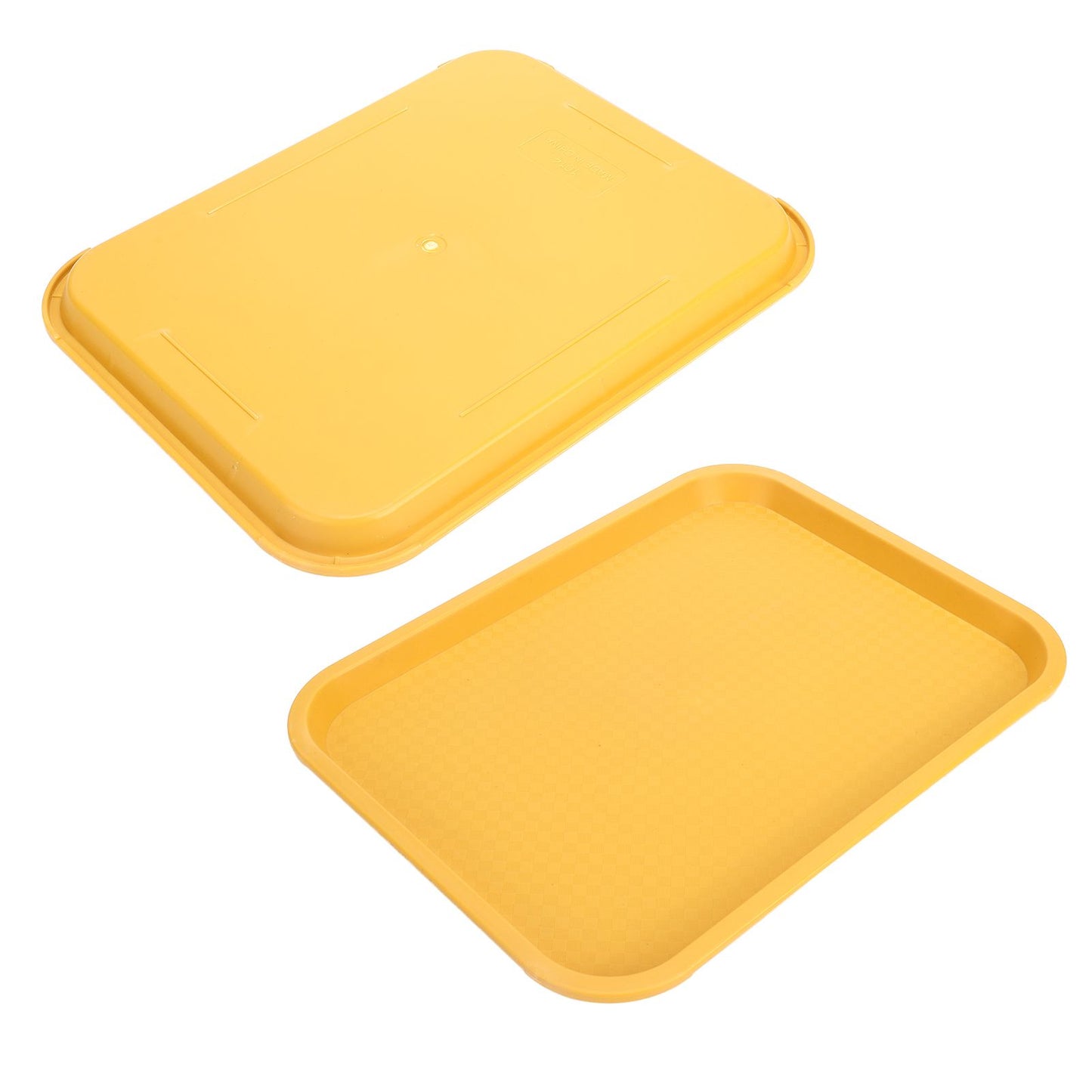 Fast Food Tray PP Rectangular Thick Slip Resistant Multi Purpose Food Service Tray for Restaurant V1294-YM0523-3118220038111