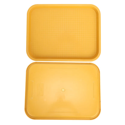 Fast Food Tray PP Rectangular Thick Slip Resistant Multi Purpose Food Service Tray for Restaurant V1294-YM0523-3118220038111