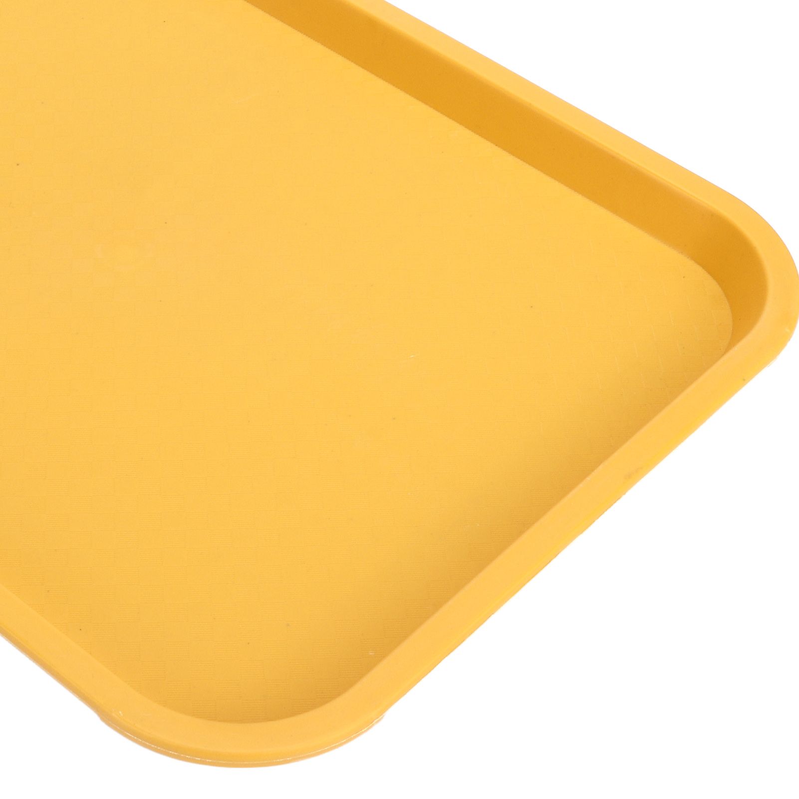 Fast Food Tray PP Rectangular Thick Slip Resistant Multi Purpose Food Service Tray for Restaurant V1294-YM0523-3118220038111