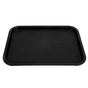 Fast Food Tray PP Rectangular Thick Slip Resistant Multi Purpose Food Service Tray for Restaurant CanteenBlack V1294-YM0523-3118220038112