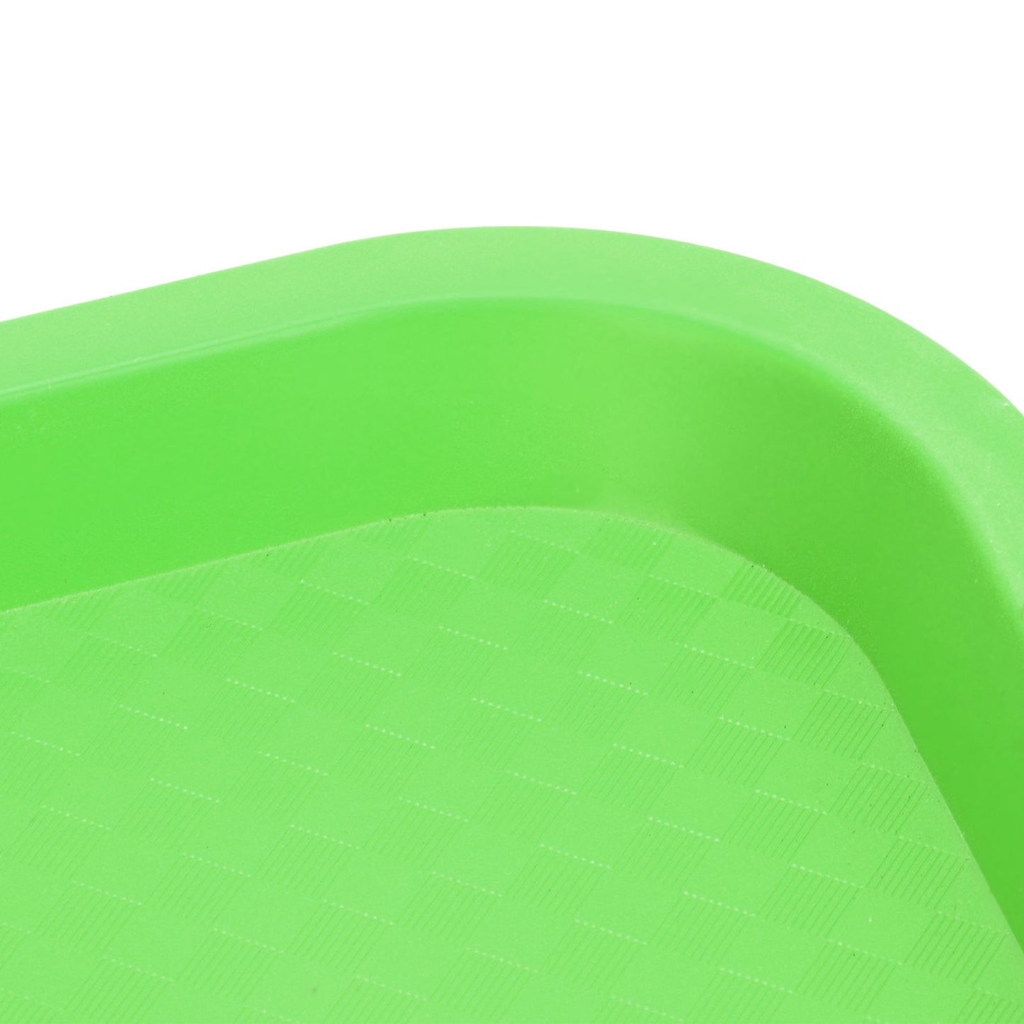 Fast Food Tray PP Rectangular Thick Slip Resistant Multi Purpose Food Service Tray for Restaurant CanteenGreen V1294-YM0523-3118220038113