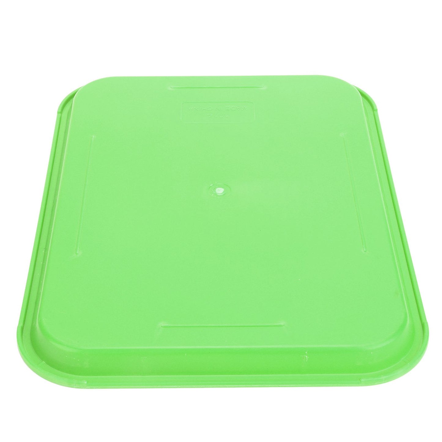 Fast Food Tray PP Rectangular Thick Slip Resistant Multi Purpose Food Service Tray for Restaurant CanteenGreen V1294-YM0523-3118220038113