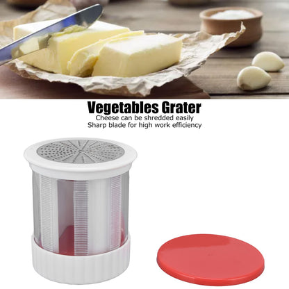 Cheese Grater Home Kitchen Portable Plastic Stainless Steel Fruits Vegetables Butter Shredder V1294-YM0523-3118220038411