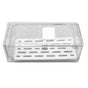 Refrigerator Storage Box Holder with Draining Plate Fruit Storage Container Preservation BoxS 11x14x30cm / V1294-YM0523-3118220040112