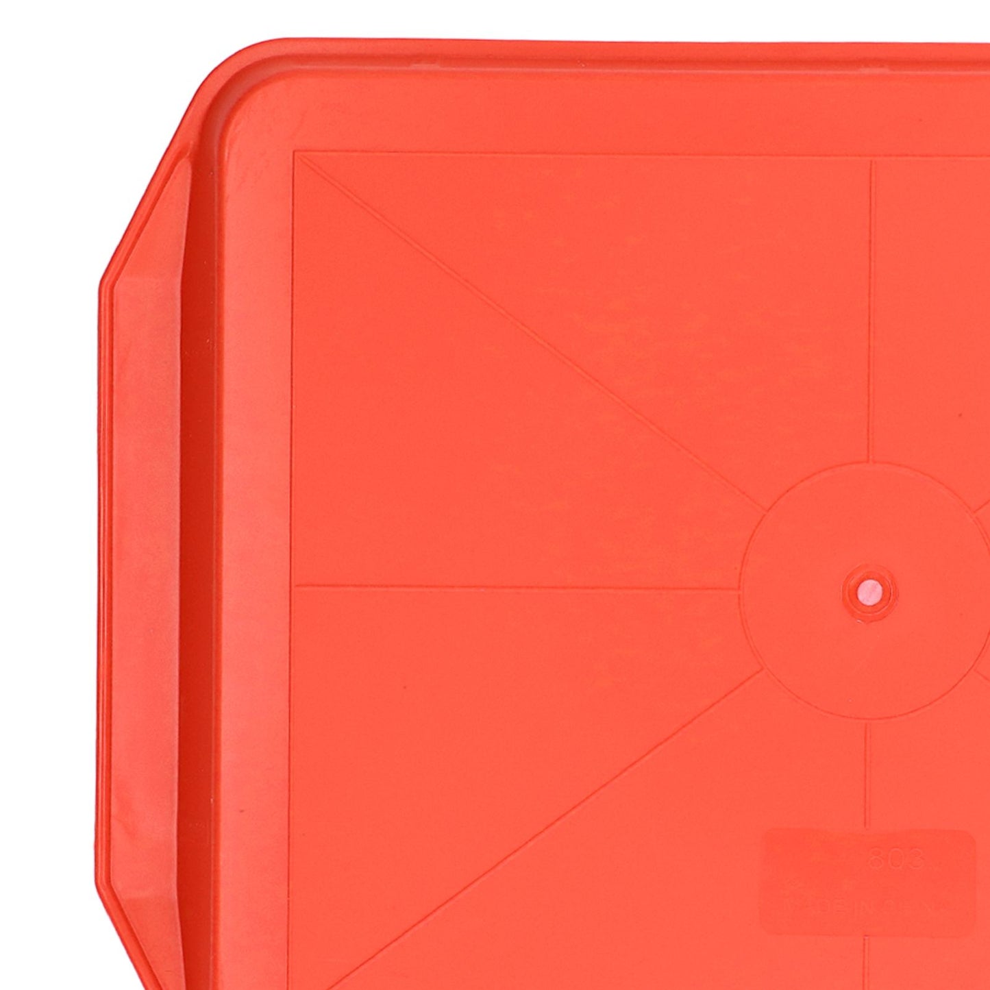 3PCS Colorful Food Tray Rectangle Thickened Binaural Plastic Tray Heat Resistance Stackable Cafeteria Trays V1294-YM0523-3118220042011