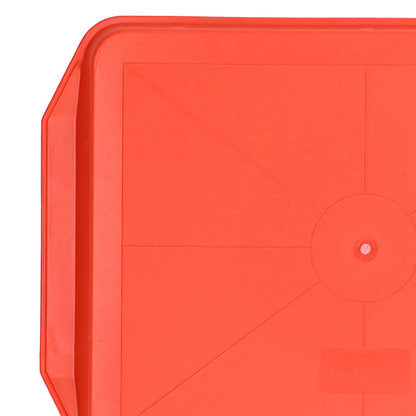 3PCS Colorful Food Tray Rectangle Thickened Binaural Plastic Tray Heat Resistance Stackable Cafeteria Trays V1294-YM0523-3118220042011