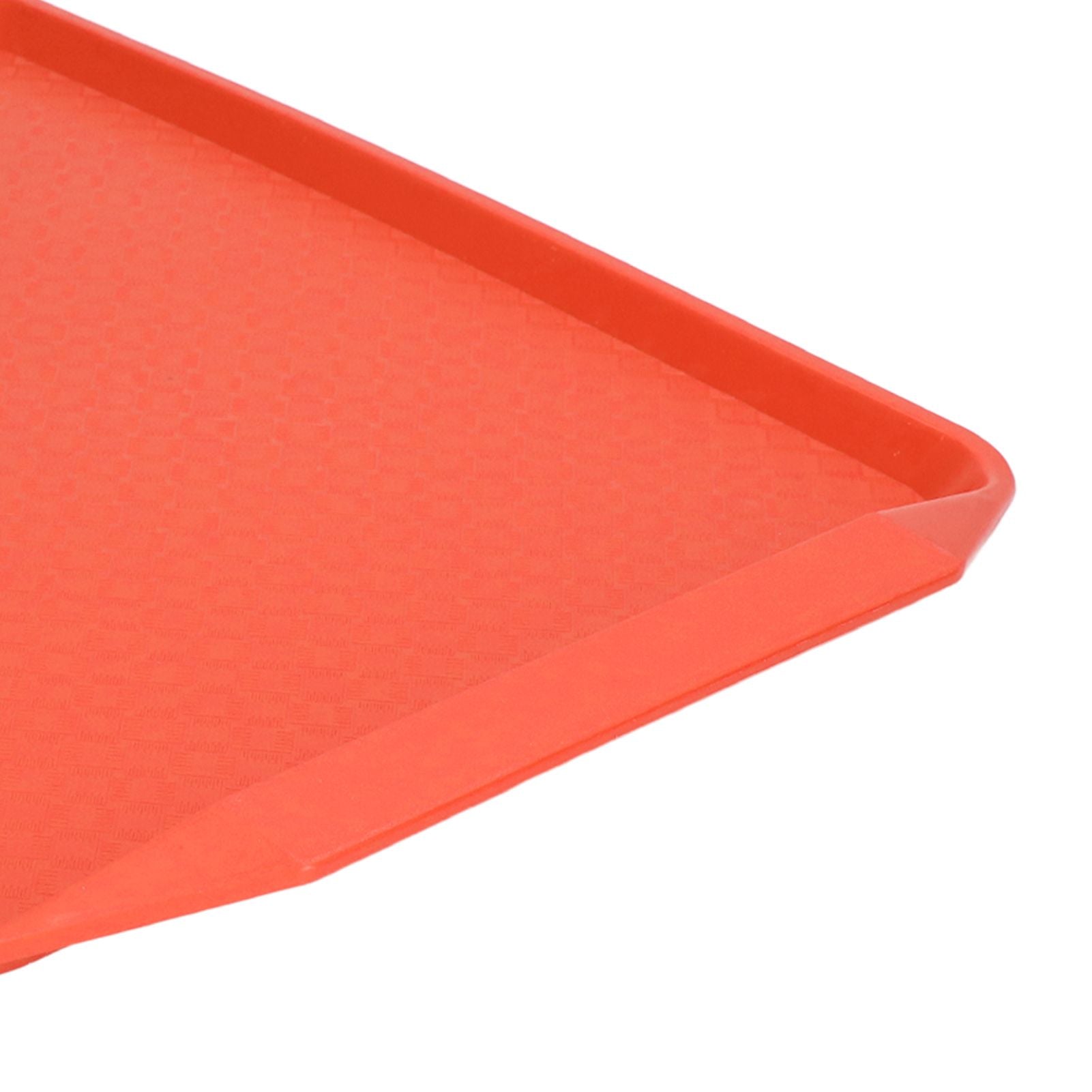 3PCS Colorful Food Tray Rectangle Thickened Binaural Plastic Tray Heat Resistance Stackable Cafeteria Trays V1294-YM0523-3118220042011