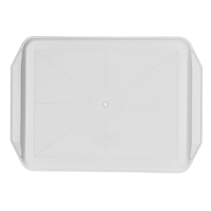 3PCS Colorful Food Tray Rectangle Thickened Binaural Plastic Tray Heat Resistance Stackable Cafeteria Trays V1294-YM0523-3118220042012