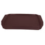 3PCS Colorful Food Tray Rectangle Thickened Binaural Plastic Tray Heat Resistance Stackable Cafeteria Trays V1294-YM0523-3118220042016