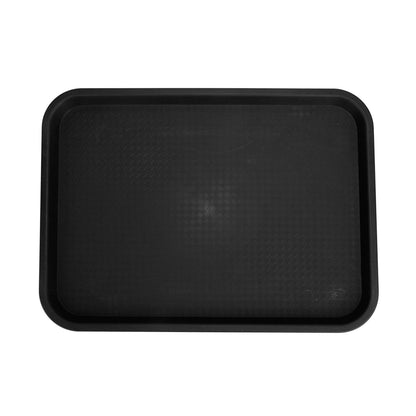 2pcs Food Tray Multifunctional Thickened Slip Resistance Chinese Fast Food Serving Tray for Dining Hall V1294-YM0523-3118220042812
