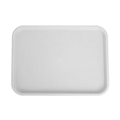 2pcs Food Tray Multifunctional Thickened Slip Resistance Chinese Fast Food Serving Tray for Dining Hall V1294-YM0523-3118220042814