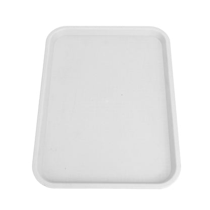2pcs Food Tray Multifunctional Thickened Slip Resistance Chinese Fast Food Serving Tray for Dining Hall V1294-YM0523-3118220042814