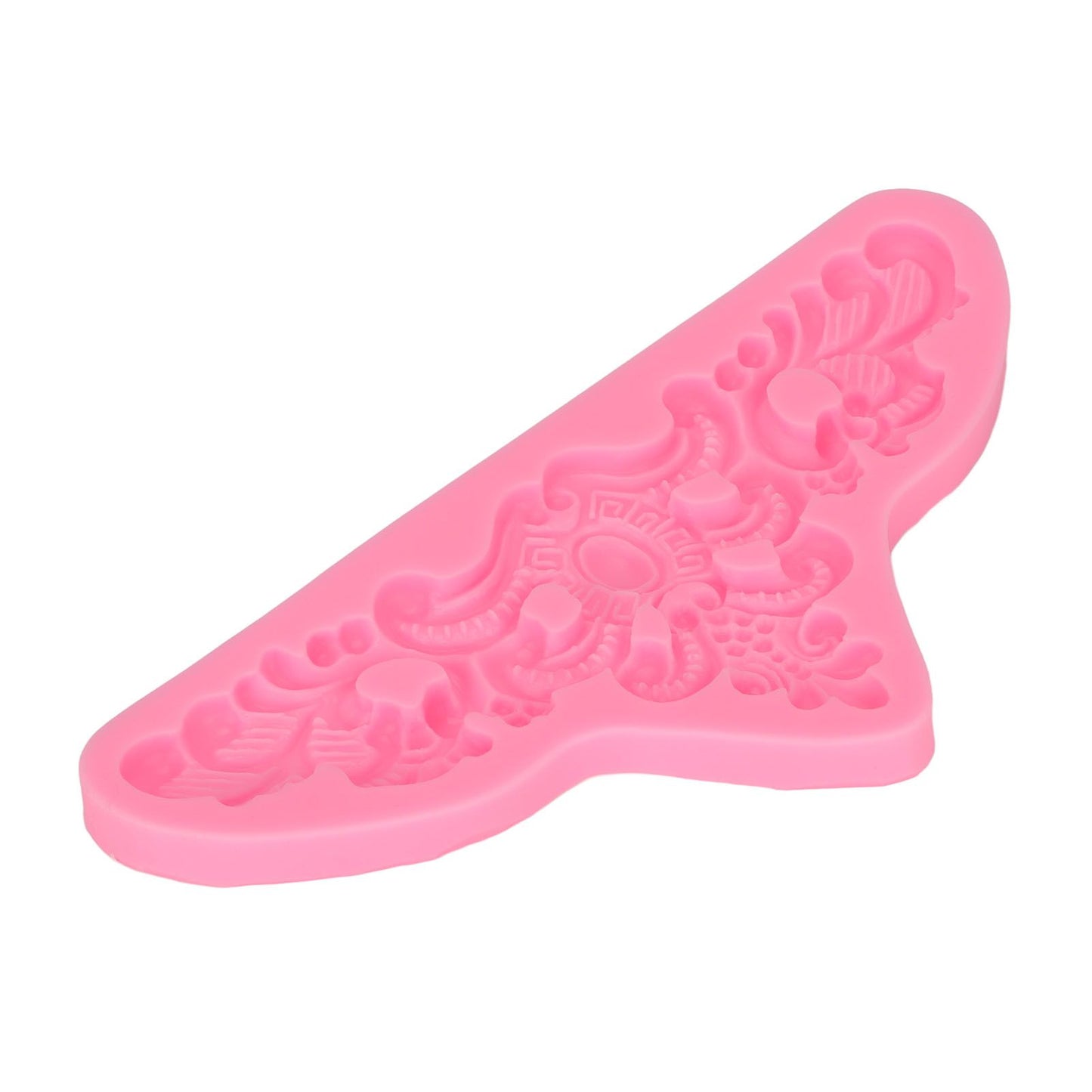 Embossed Pattern Silicone Molds Easy Demoulding Heat Resistant Flexible Odorless Scroll Border Lace Molds for V1294-YM0523-3118220044111