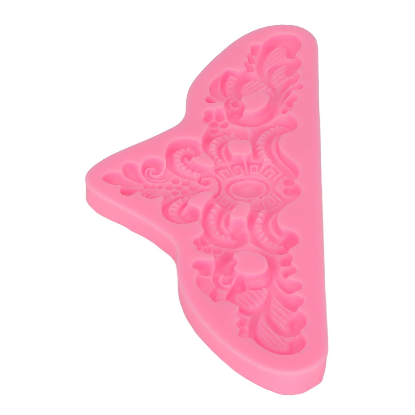 Embossed Pattern Silicone Molds Easy Demoulding Heat Resistant Flexible Odorless Scroll Border Lace Molds for V1294-YM0523-3118220044111