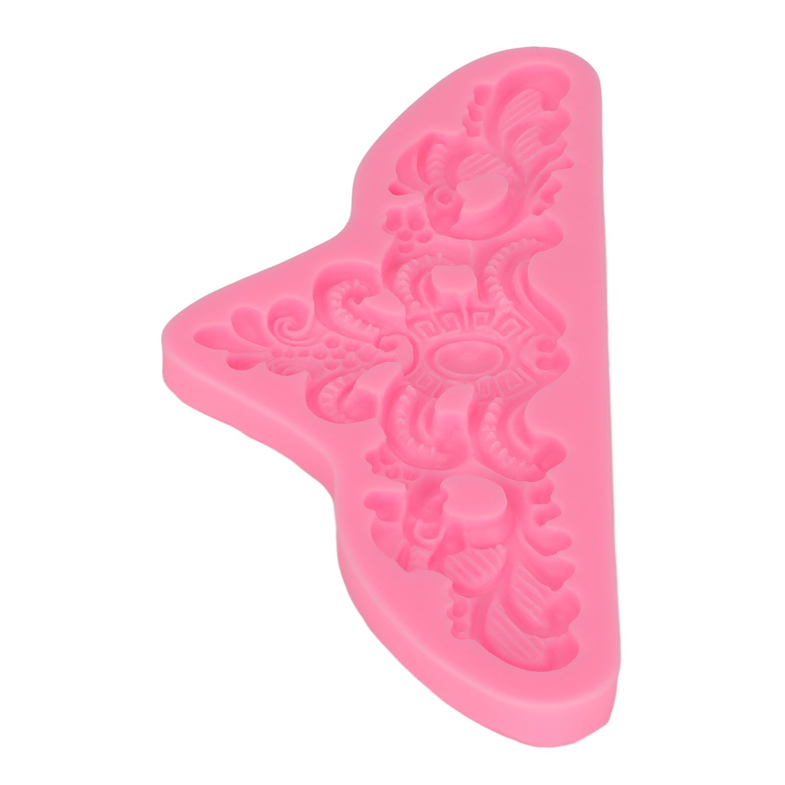 Embossed Pattern Silicone Molds Easy Demoulding Heat Resistant Flexible Odorless Scroll Border Lace Molds for V1294-YM0523-3118220044111