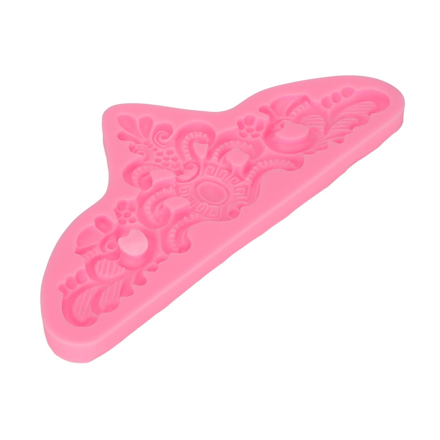 Embossed Pattern Silicone Molds Easy Demoulding Heat Resistant Flexible Odorless Scroll Border Lace Molds for V1294-YM0523-3118220044111