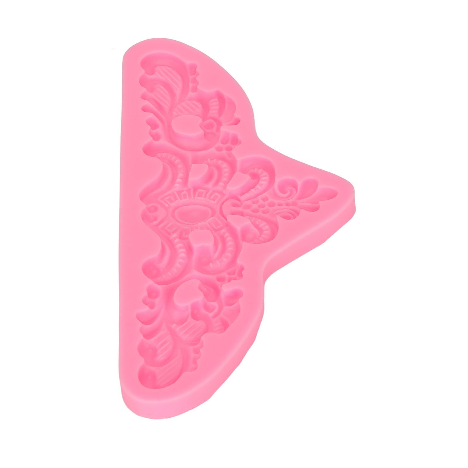 Embossed Pattern Silicone Molds Easy Demoulding Heat Resistant Flexible Odorless Scroll Border Lace Molds for V1294-YM0523-3118220044111