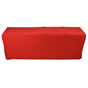Stretch Spandex Table Cover Good Elasticity Washable Reusable Red Stretchable Tablecloth with 4 Pockets for V1294-YM0523-3118220044511