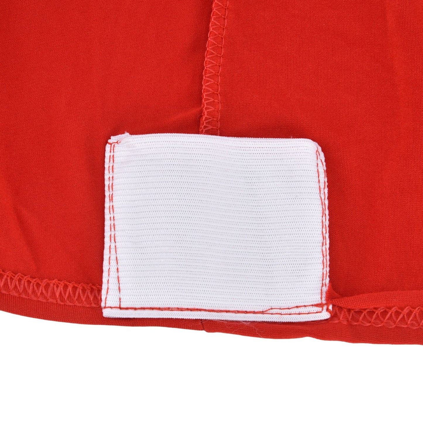 Stretch Spandex Table Cover Good Elasticity Washable Reusable Red Stretchable Tablecloth with 4 Pockets for V1294-YM0523-3118220044511