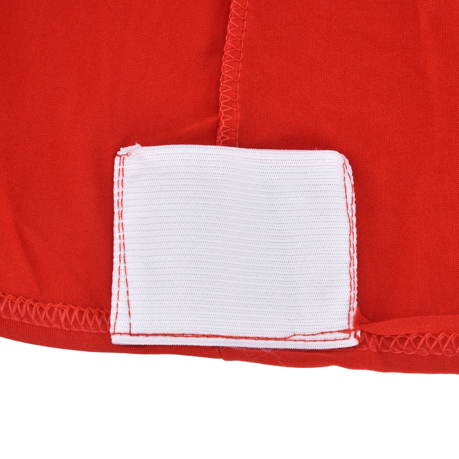 Stretch Spandex Table Cover Good Elasticity Washable Reusable Red Stretchable Tablecloth with 4 Pockets for V1294-YM0523-3118220044511