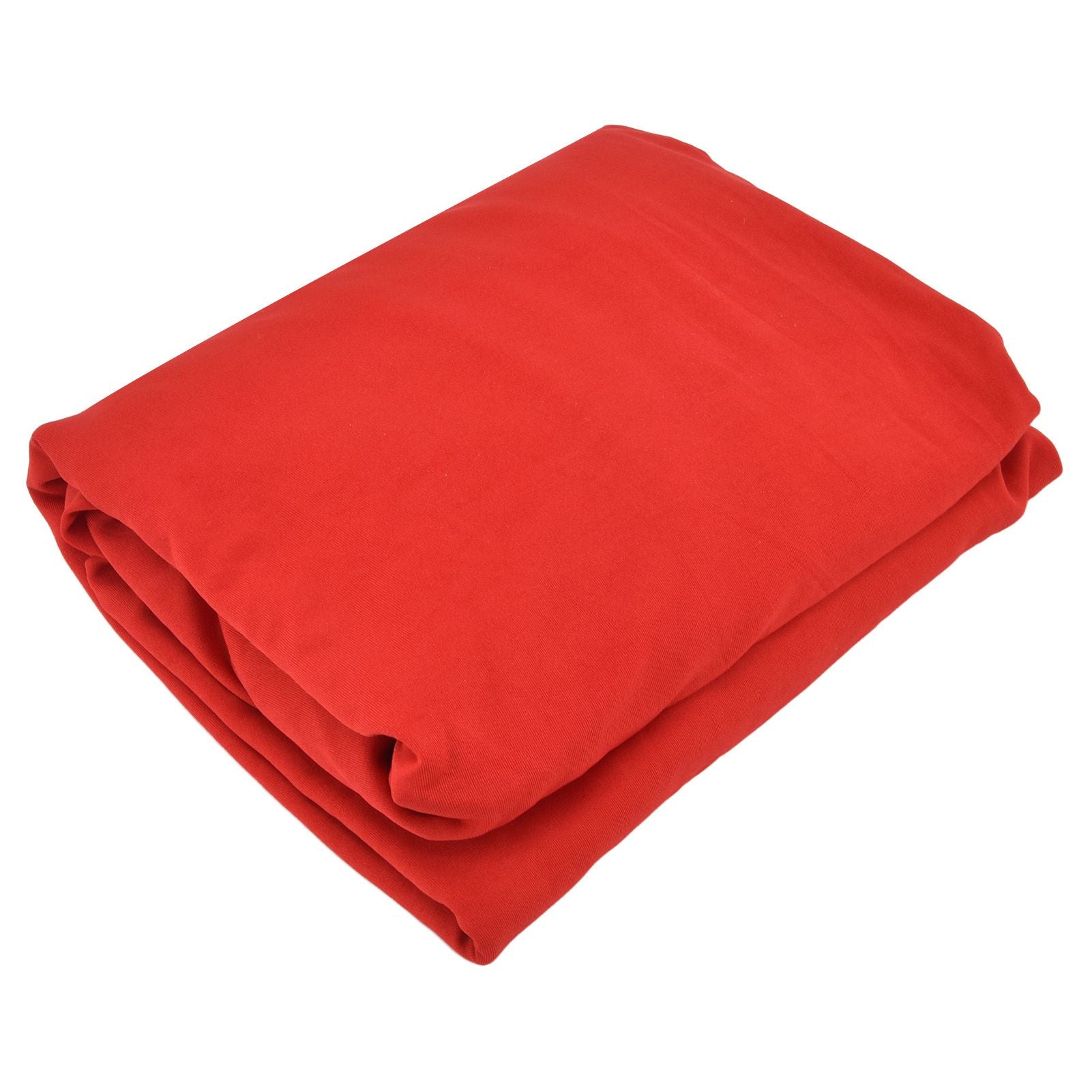 Stretch Spandex Table Cover Good Elasticity Washable Reusable Red Stretchable Tablecloth with 4 Pockets for V1294-YM0523-3118220044513
