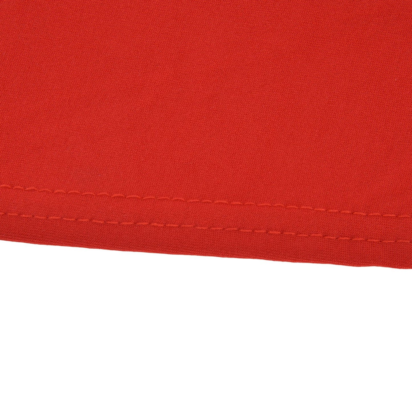 Stretch Spandex Table Cover Good Elasticity Washable Reusable Red Stretchable Tablecloth with 4 Pockets for V1294-YM0523-3118220044513