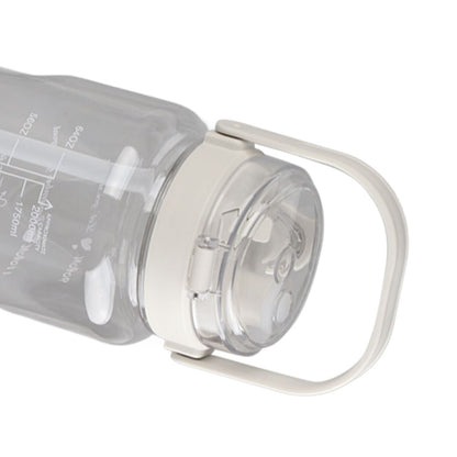 Large Water Bottle 2 Drinking Methods PC PP Material Clear Scale Portable Matte Large Water Jug with Straw V1294-YM0523-3118220046612