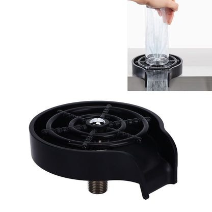 Cup Washer G1/2 Interface Quick Cleaning Detachable Kitchen Hotel Bar Wash Basin Press Glass Rinser for Bar V1294-YM0523-3118220047111