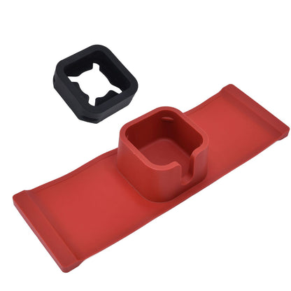 Couch Cup Holder Spill Proof Ergonomic Sofa Drink Holder Tray with Adjustable Stand and Adhesive Base V1294-YM0523-3118220048411